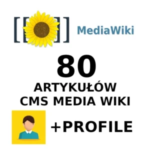 Artykuły sponsorowane z linkiem na CMS MEDIA WIKI SEO Sklep xmc.pl